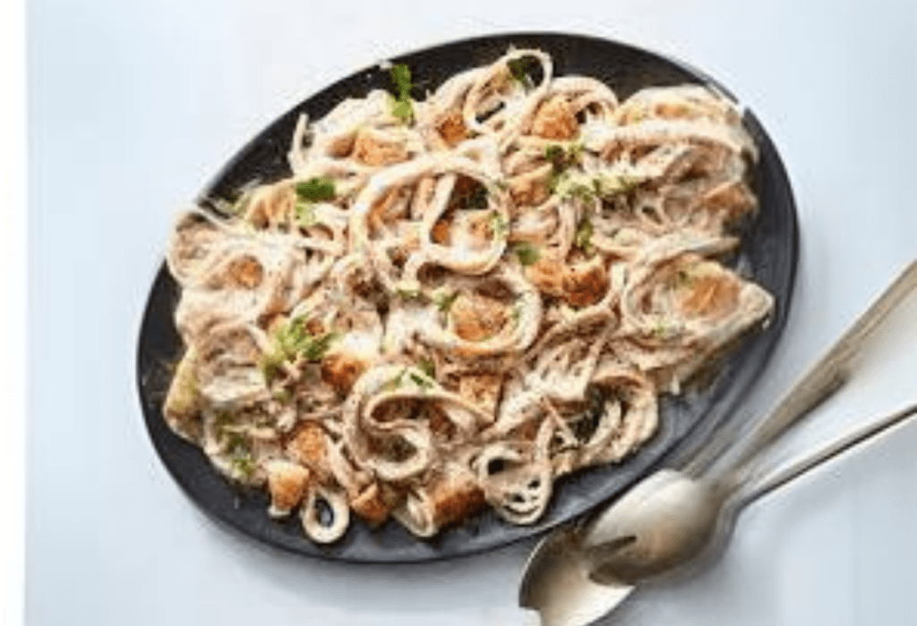 High Protein Chicken Alfredo