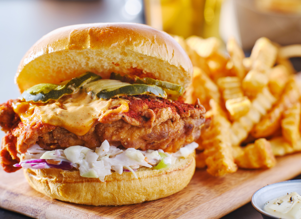 Smothered Chicken Sandwiches